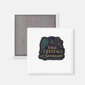 Aimant Forêts Mystiques Fantastiques Whimsigoth, Lunes & (Recto/Verso)