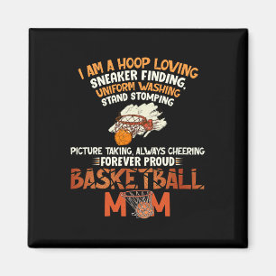 Aimant Forever Fier maman de basket-ball
