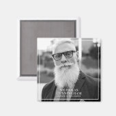 Aimant Forever In Our Hearts Photo Memorial Keepsaké (Recto/Verso)