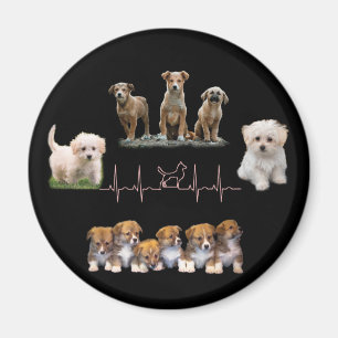 Aimant Forfait Chiens, Forfait Chiens Amoureux