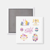 Aimant Forfait Pâques, Sticker Pâques drôle (Recto/Verso)