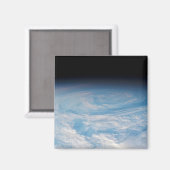 Aimant Formation De Nuages Circulaires Sur L'Océan Pacifi (Recto/Verso)