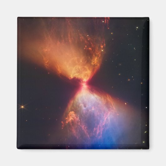 Aimant Formation de protostar de JWST Hourglass (Devant)