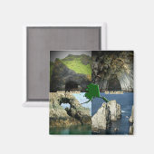 Aimant Formations et grottes rocheuses en Alaska Collage (Recto/Verso)