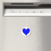 Aimant Forme de Coeur Bleu (In Situ (Lave-vaisselle))
