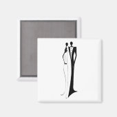 Aimant Forme de réception para la novia y el novio (Recto/Verso)