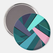 Aimant Forme géométrique Abstraite 6 (Recto/Verso)