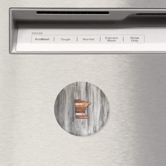 Aimant Forme rustique du Minnesota (In Situ (Lave-vaisselle))