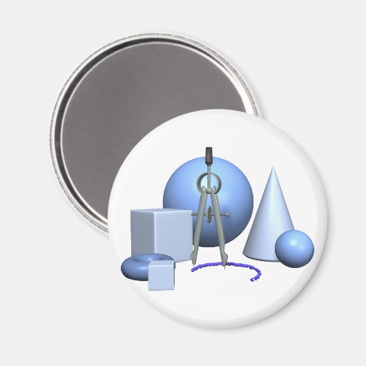 Aimant Formes géométriques et géométriques (Recto/Verso)