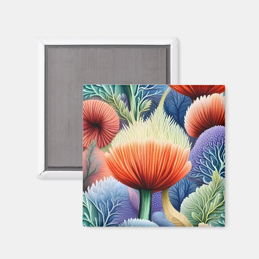 Aimant Formes maritimes Abstraites (Recto/Verso)