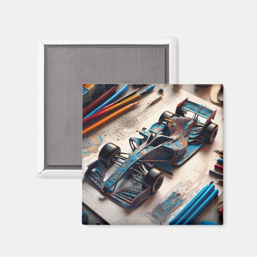 Aimant Formule 1 (Recto/Verso)