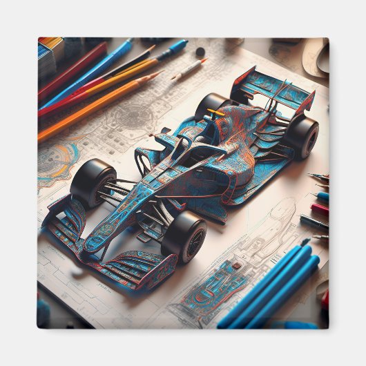 Aimant Formule 1 (Devant)