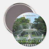Aimant Forsyth Park Savannah Ga. (Recto/Verso)