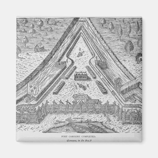 Aimant Fort Caroline Terminé (Devant)