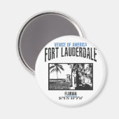Aimant Fort Lauderdale (Recto/Verso)