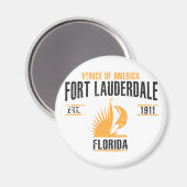 Aimant Fort Lauderdale (Recto/Verso)