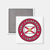 Aimant Fort Lauderdale Floride (Recto/Verso)