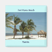 Aimant Fort Myers Beach Floride (Devant)