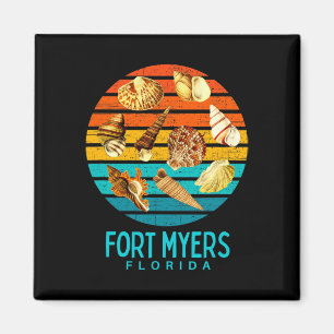 Aimant Fort Myers Floride Coquillages Océaniques Nouveaut