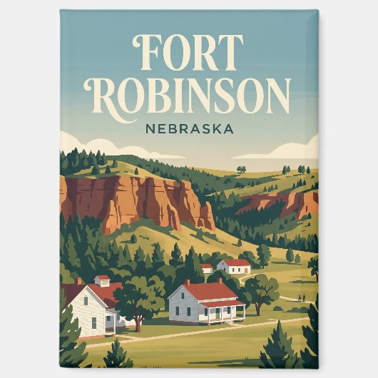 Aimant Fort Robinson State Park États-Unis (Recto)