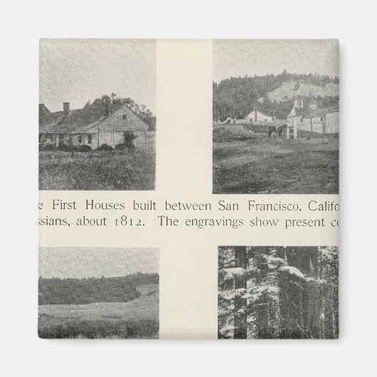 Aimant Fort Ross, Californie (Devant)