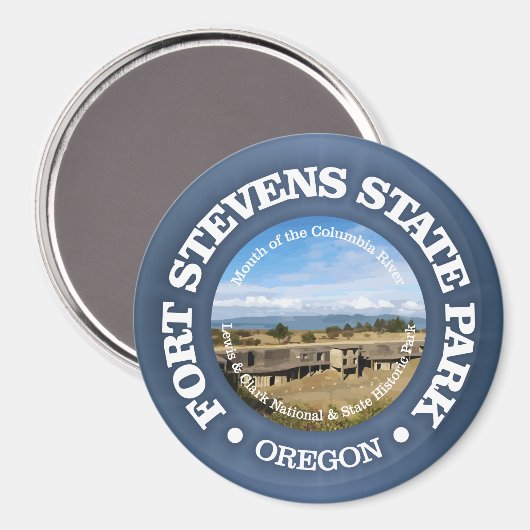 Aimant Fort Stevens SP (Recto/Verso)