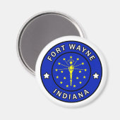Aimant Fort Wayne Indiana (Recto/Verso)