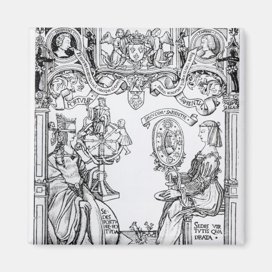 Aimant Fortune et sagesse (Devant)