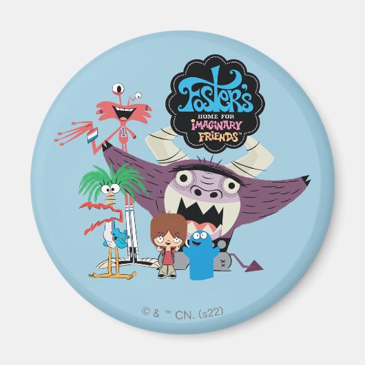 Aimant Foster's Home for Imaginary Friends | Bienvenue (Devant)