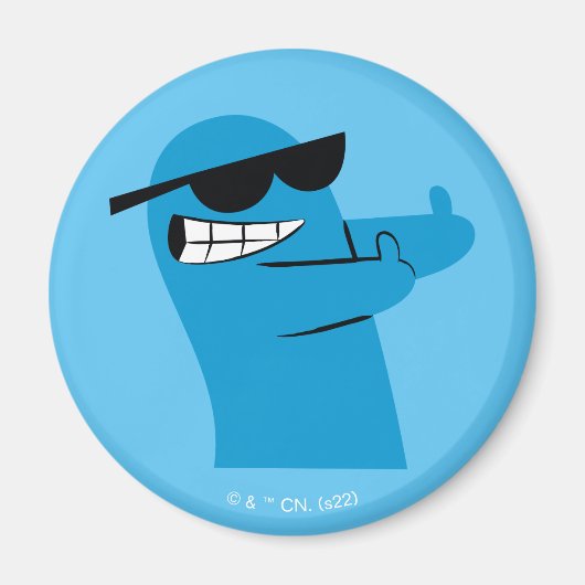 Aimant Foster's Home for Imaginary Friends | Bloo Cool (Devant)