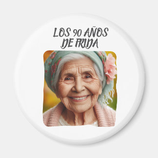 Aimant Foto Personalizada Los 90 Años De 