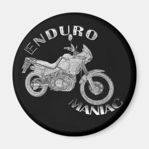 Aimant Fou d'Enduro - cycliste
