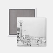 Aimant Foules sur esplanade (Recto/Verso)