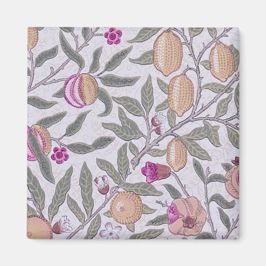 Aimant Four Fruit, William Morris (Devant)