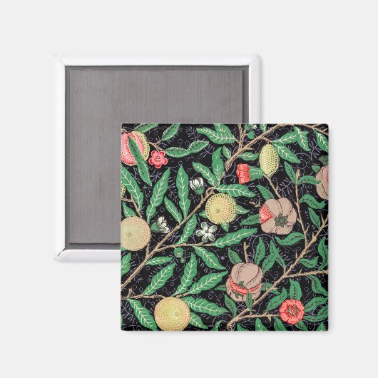 Aimant Four Fruit, William Morris (Recto/Verso)