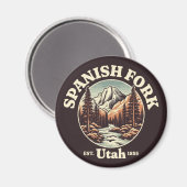 Aimant Fourche espagnole, Utah (Recto/Verso)