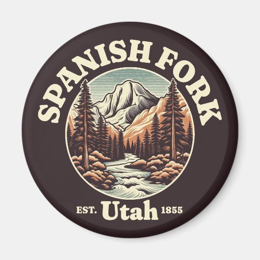 Aimant Fourche espagnole, Utah (Devant)