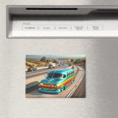 Aimant Fourgonnette Boogie Googie (In Situ (Lave-vaisselle))