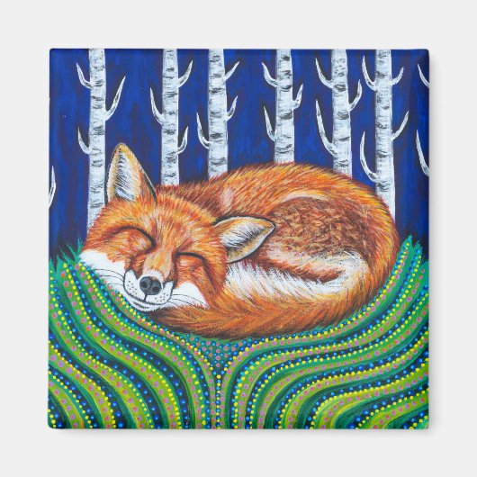 Aimant Fox dormant (Devant)