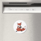 Aimant Fox Jouer au Clarinet (In Situ (Lave-vaisselle))