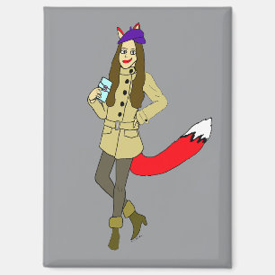 Aimant Foxgirl