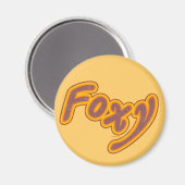 Aimant Foxy (Recto/Verso)