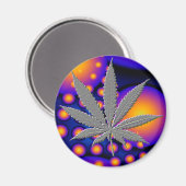 Aimant Fractal2s avec feuille de pot emboîtée (Recto/Verso)