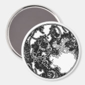 Aimant Fractal 1 ver. 2 (Recto/Verso)