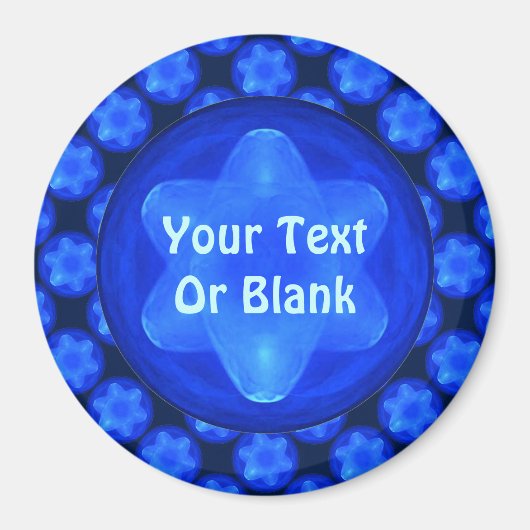 Aimant Fractal Bluestar (Devant)