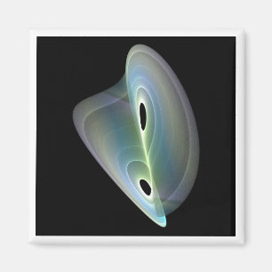 Aimant fractal pastel