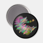 Aimant Fractale de la Genèse des papillons (Recto/Verso)