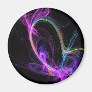 Aimant Fractale électrique rose