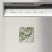 Aimant Fractale vert pâle (In Situ (Lave-vaisselle))