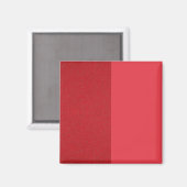 Aimant Fractionner l'aimant rouge - Texture & Matte Conce (Recto/Verso)